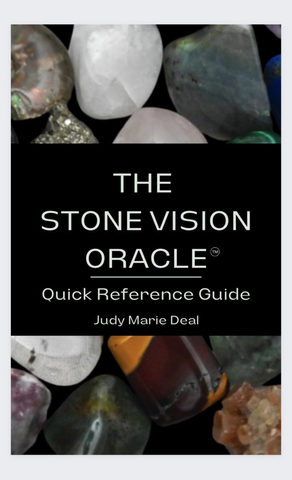 Book cover for The Stone Vision Oracle Quick Reference Guide